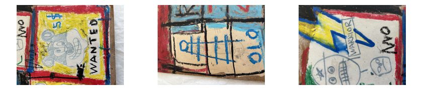 Untitled Basquiat study: Inconsistencies on Side B