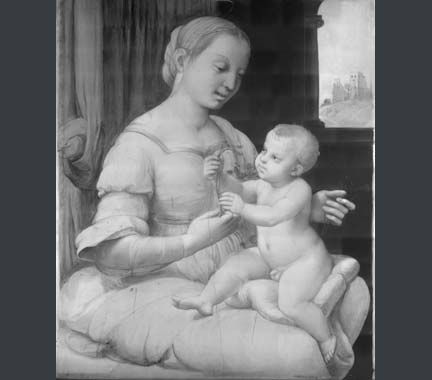 The Holy Family: Authenticity for "The Madonna of the Pinks"