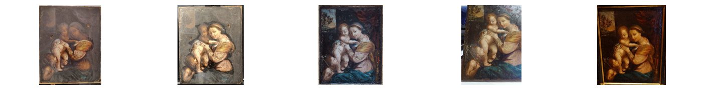 Virgin and Child with the Infant Saint John the Baptist: Restoration Process