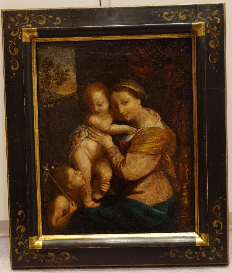 Virgin and Child with the Infant Saint John the Baptist: Comparative remarks with Carlo Cignani's prototype
