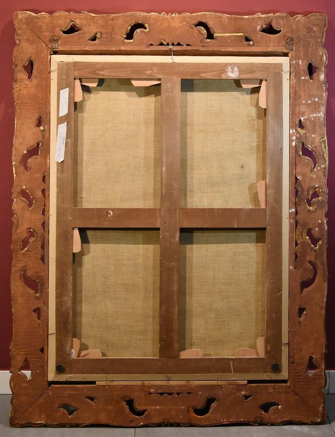 St Alexander: Description of Frame and Back Side