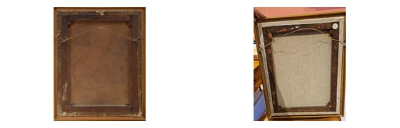 Ready for Church: Back Side Condition: Before and After Restoration