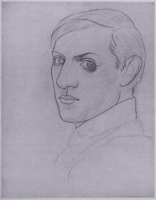 Picasso composition study: Self-Portrait, May–June 1919