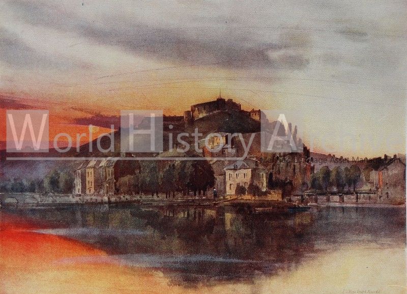 Picasso Dinant study: Comparative Analysis with "View of Namur"
