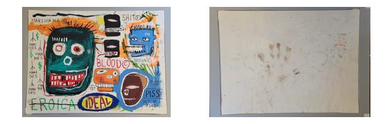 Eroica Basquiat study: Condition