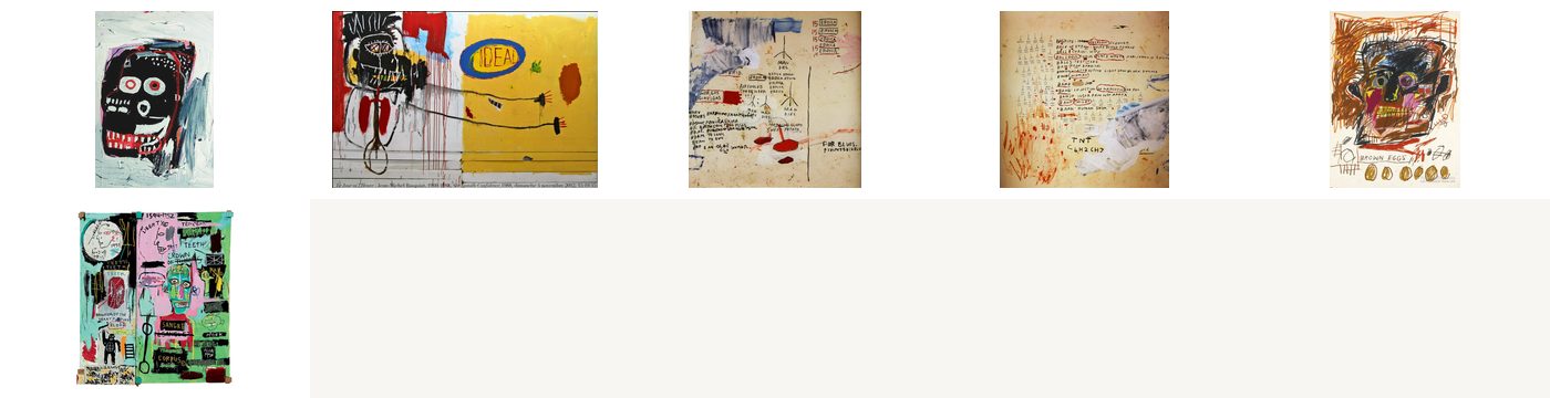 Eroica Basquiat study: Motif concordances (similarities to Basquiat)