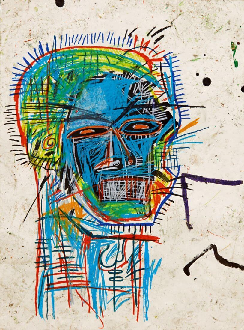 Jean-Michel Basquiat Untitled Basquiat study authentication evidence image 3