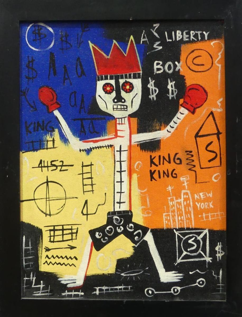 Jean-Michel Basquiat Untitled authentication evidence image 1