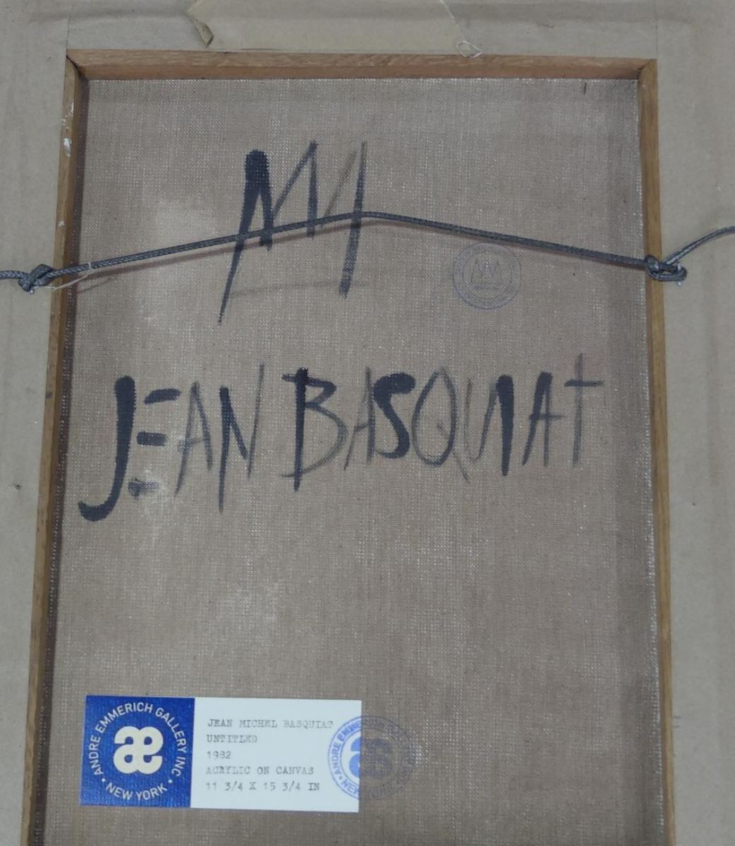 Jean-Michel Basquiat Untitled authentication evidence image 2