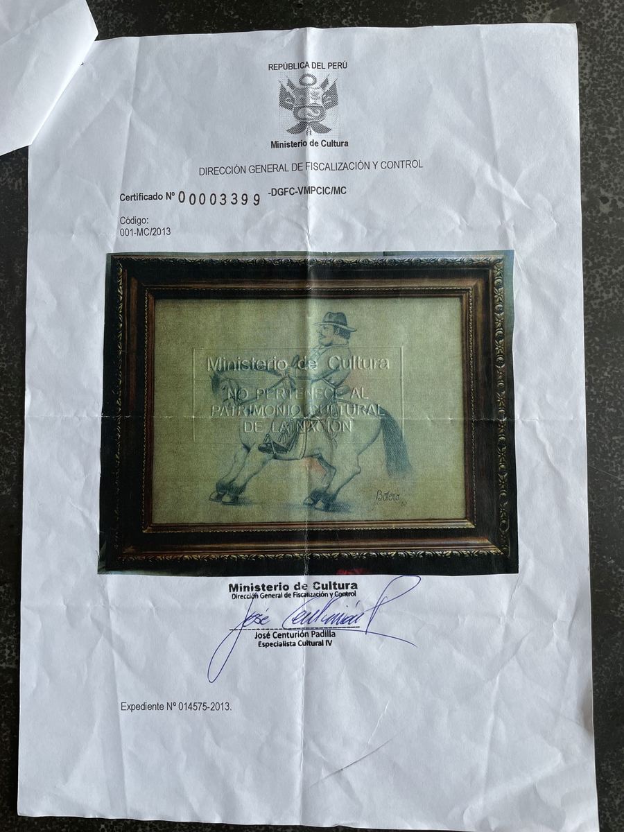 Fernando Botero Botero Dibujos authentication evidence image 5