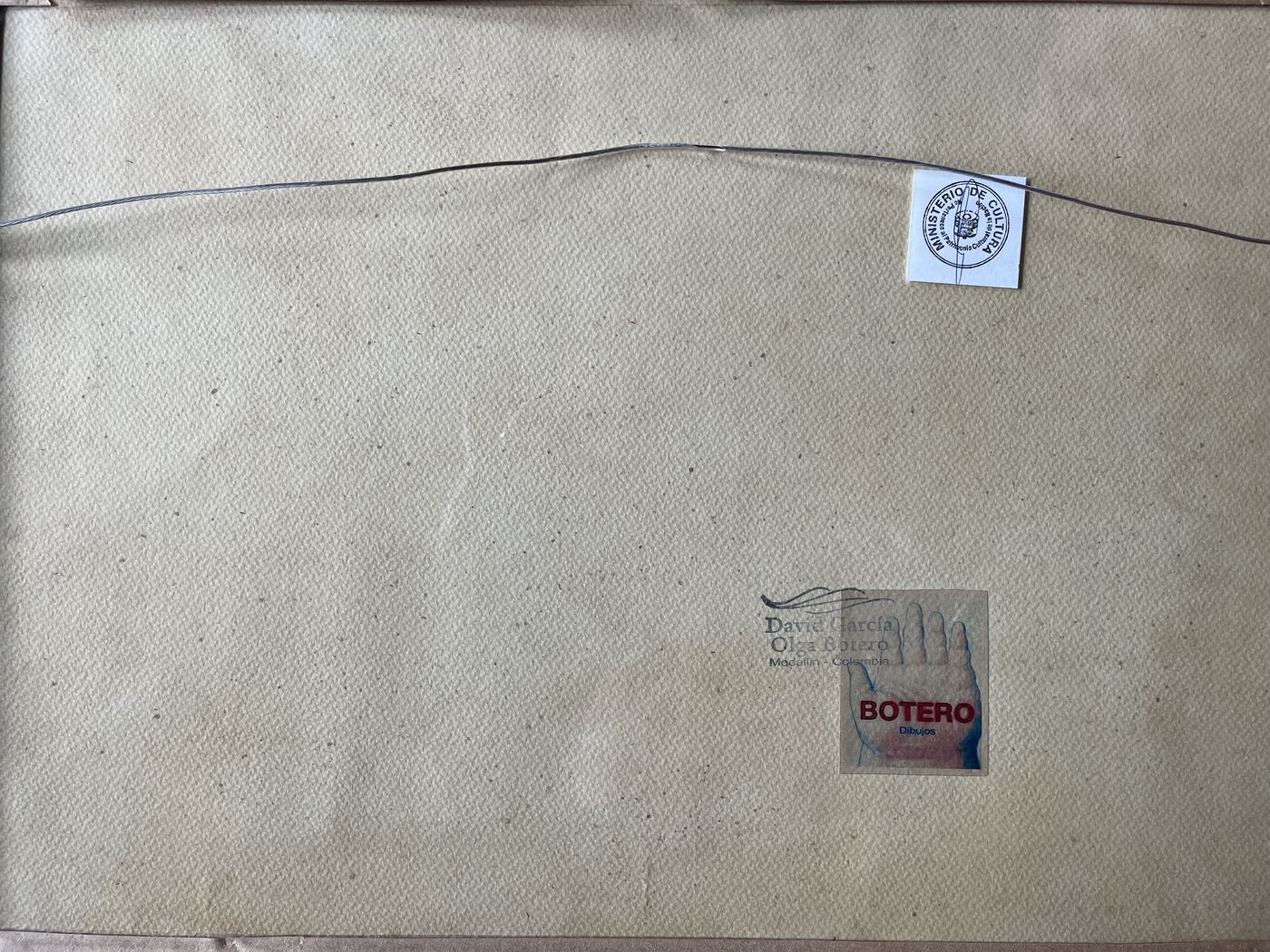 Fernando Botero Botero Dibujos authentication evidence image 7