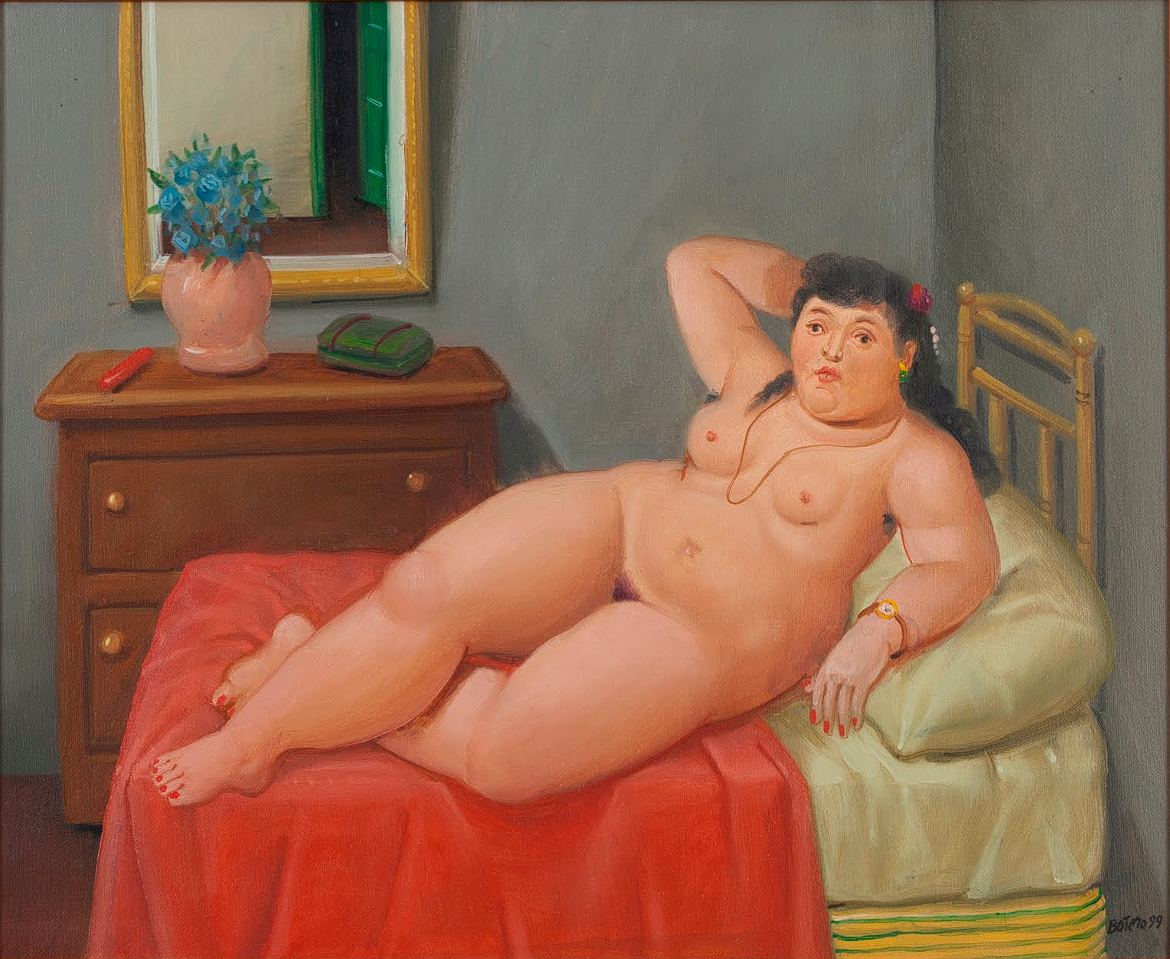 Fernando Botero Mujer Desnuda authentication evidence image 7