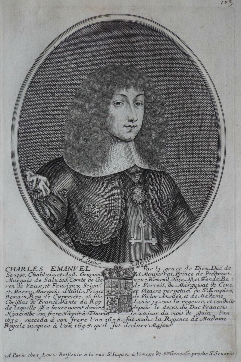 Historic & Old Master Cases Charles Emmanuel II, Duke of Savoy authentication evidence image 2