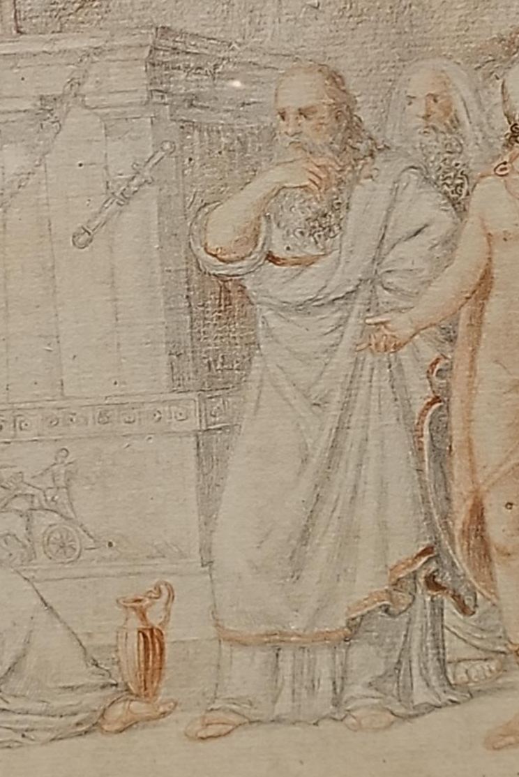 Historic & Old Master Cases Sacrifice of Polyxena at the Tomb of Achilles authentication evidence image 7