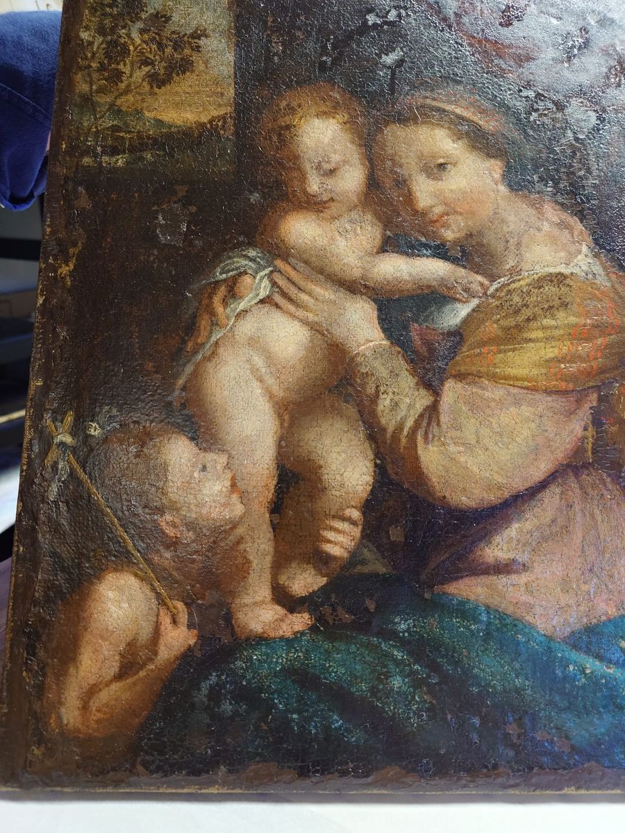 Historic & Old Master Cases Virgin and Child with the Infant Saint John the Baptist authentication evidence image 7