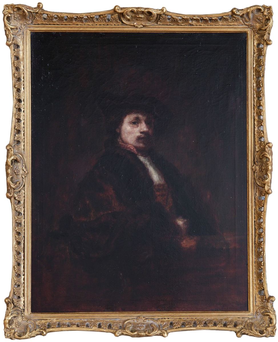 Historic & Old Master Cases Obverse of the painting in its late-Victorian swept frame authentication evidence image 1