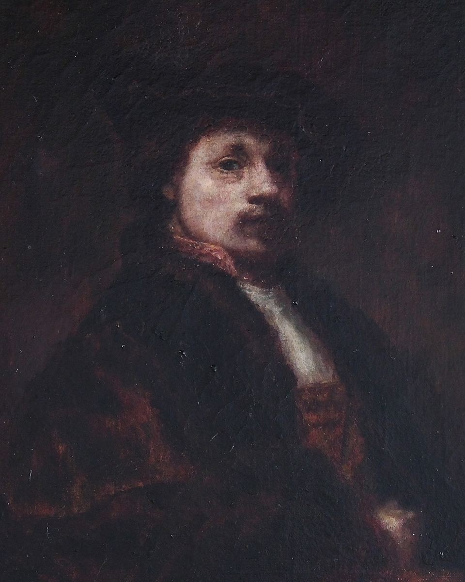 Historic & Old Master Cases Obverse of the painting in its late-Victorian swept frame authentication evidence image 2