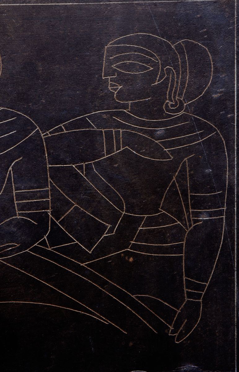 Jamini Roy Three Seated Women authentication evidence image 8