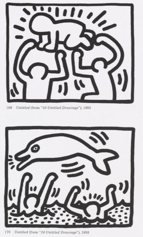 Keith Haring Keith Haring signature study authentication evidence image 8