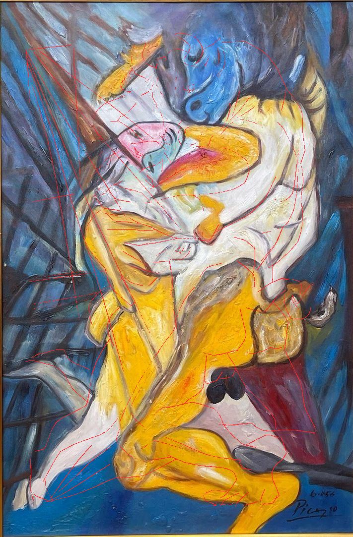 Pablo Picasso The First Kiss authentication evidence image 8
