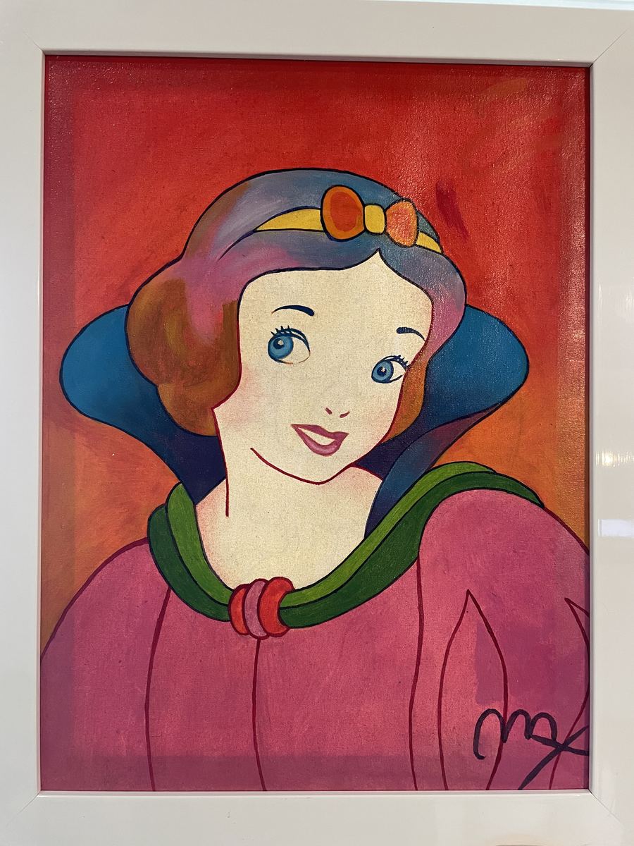 Peter Max Snow White authentication evidence image 1