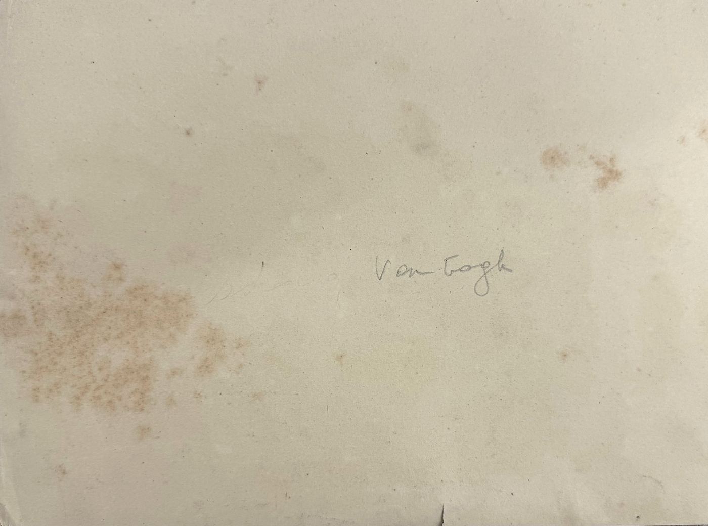Vincent van Gogh Van Gogh portrait study authentication evidence image 4
