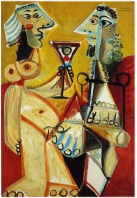 Pablo Picasso Dual Reflection authentication evidence image 5