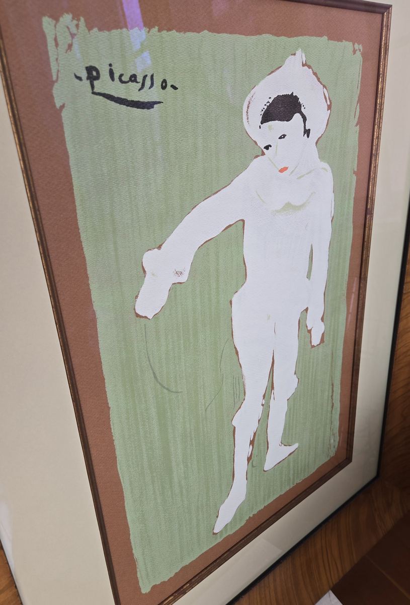 Pablo Picasso Little Pierrot authentication evidence image 3