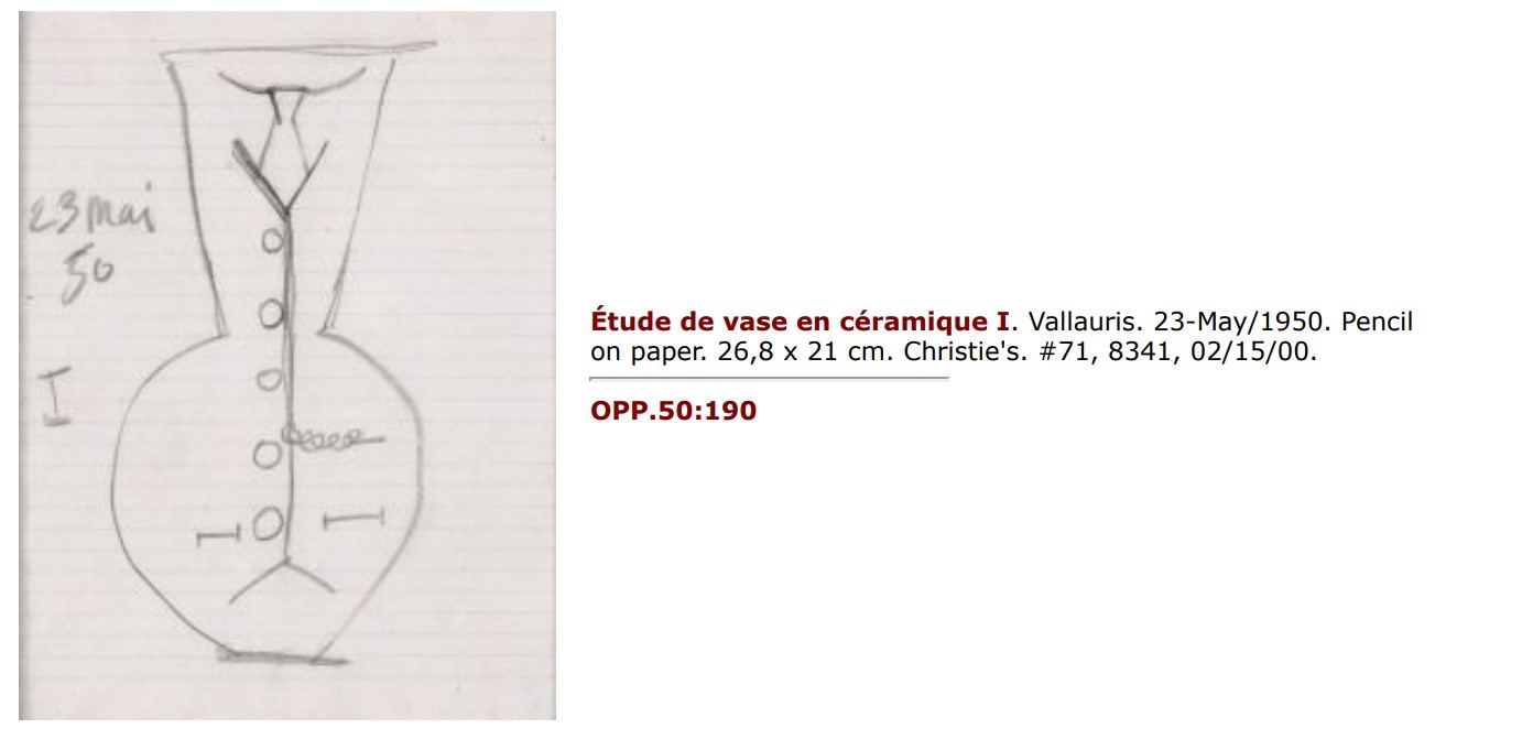 Pablo Picasso Couleurs des Maîtres -- Picasso authentication evidence image 7
