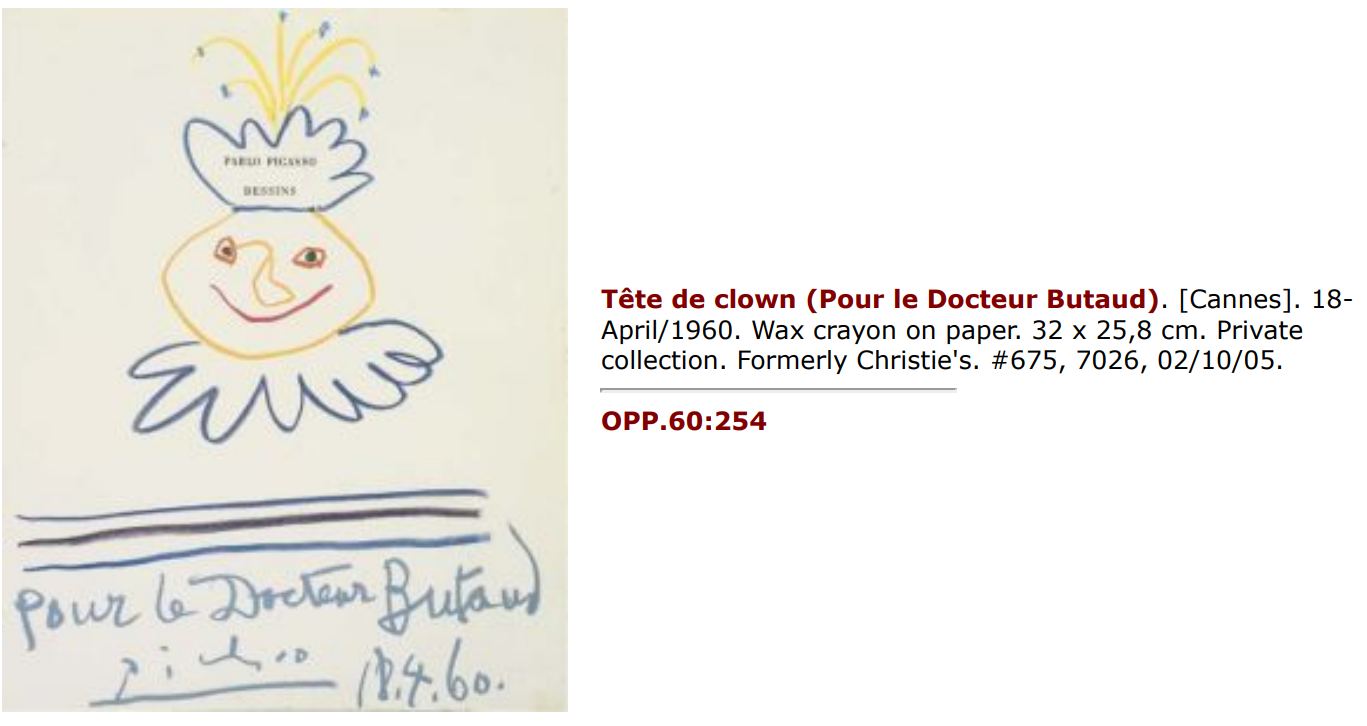 Pablo Picasso Faune rieur (Pour Madame Coudert) authentication evidence image 7