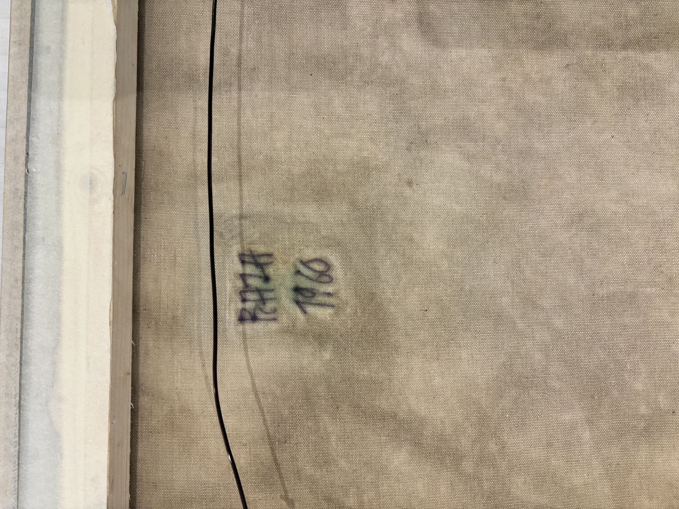 S. H. Raza S. H. Raza painting study authentication evidence image 8