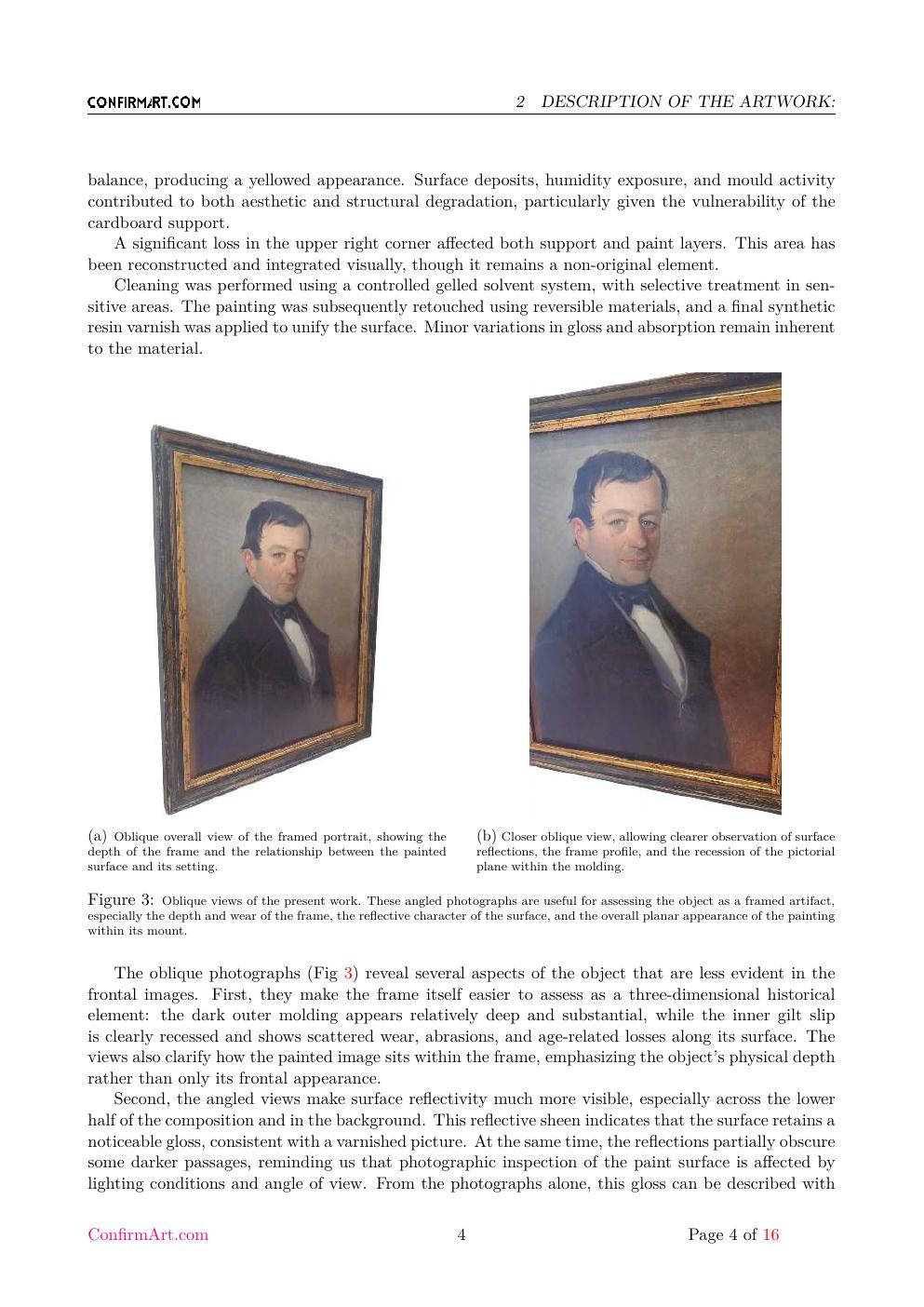 Portrait of a German Gentleman report sample page 4