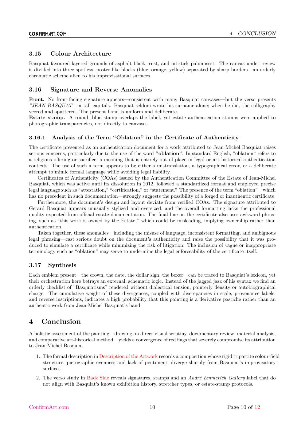 Untitled report sample page 10