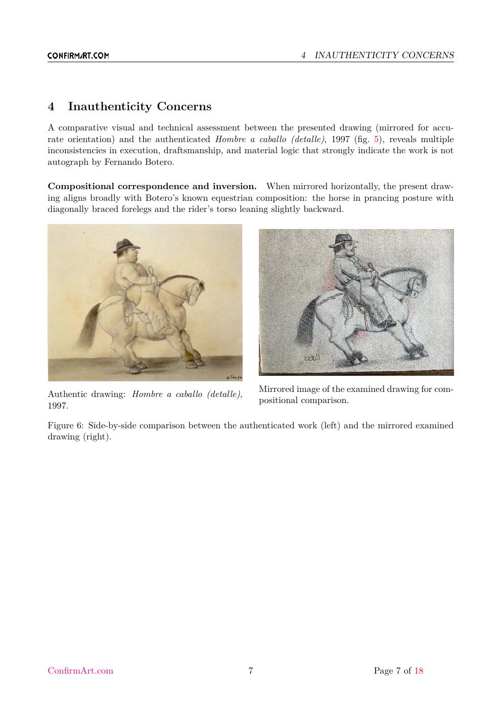 Botero Dibujos report sample page 7