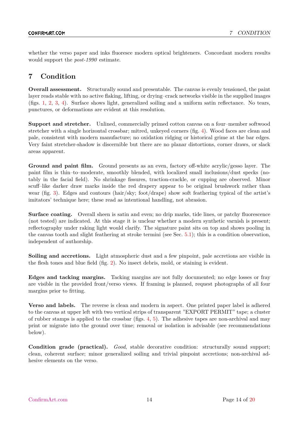 Mujer Desnuda report sample page 14