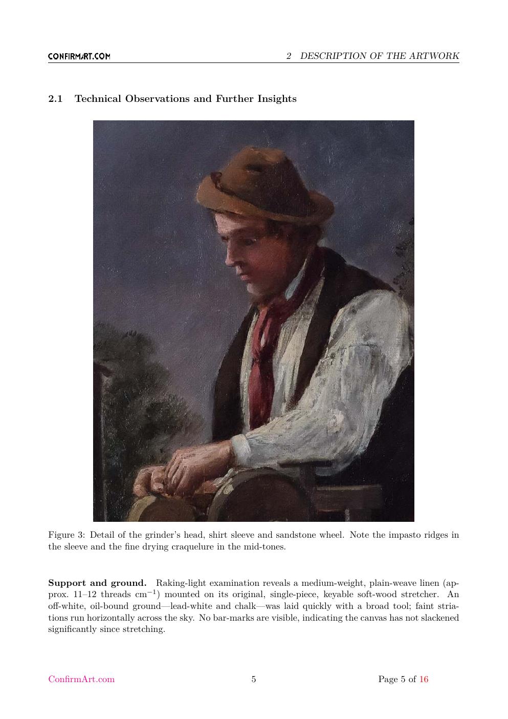 El Afilador report sample page 5