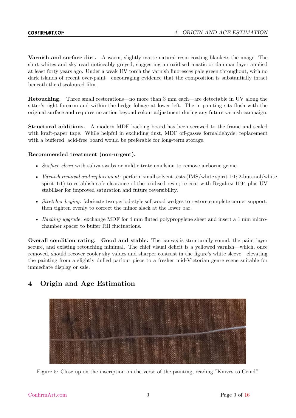 El Afilador report sample page 9