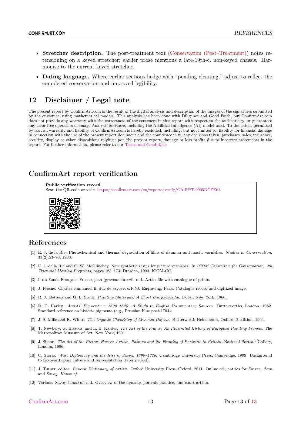 Charles Emmanuel II, Duke of Savoy report sample page 13