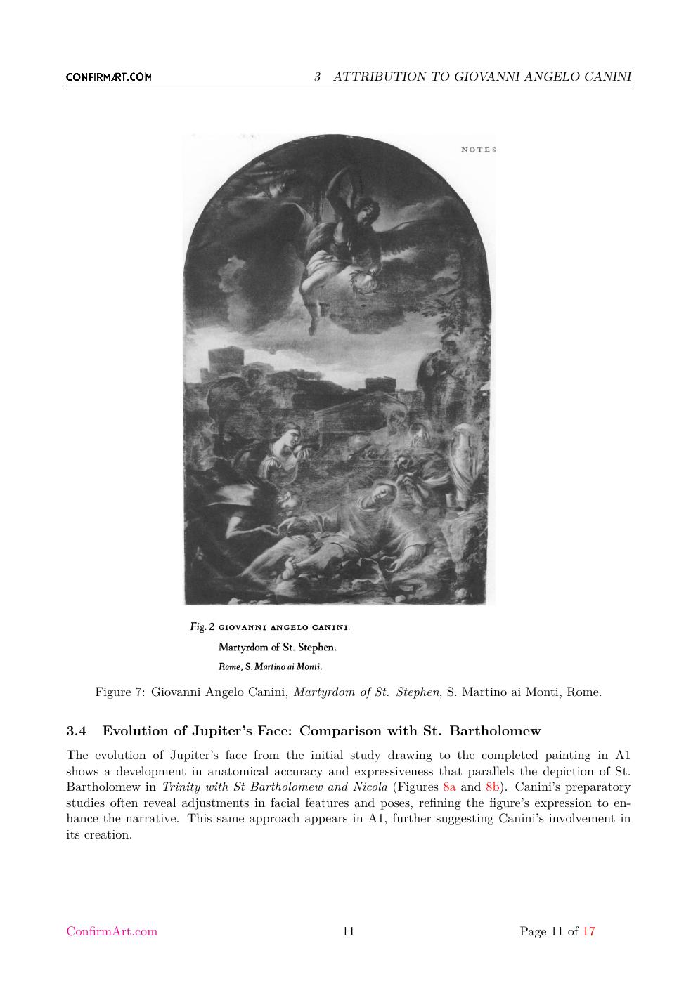 Jupiter, Io and Juno report sample page 11