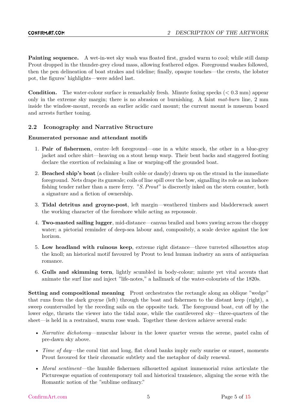 South coast fishermen report sample page 5