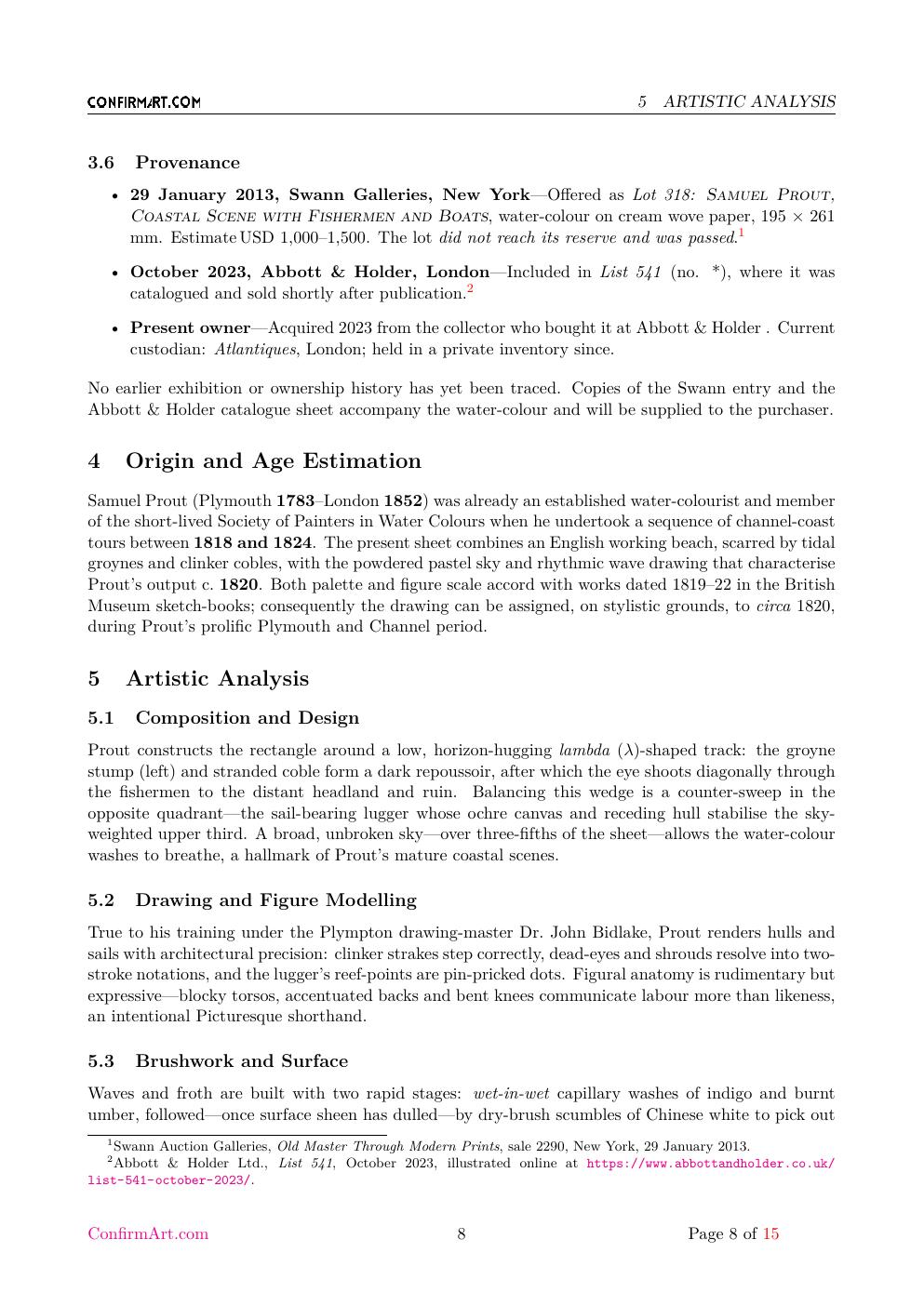 South coast fishermen report sample page 8