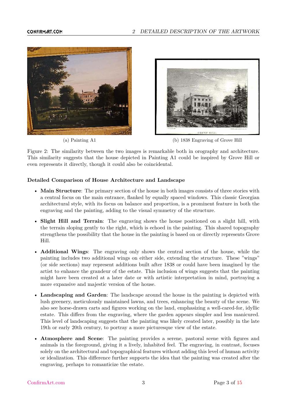 Grove Hill report sample page 3