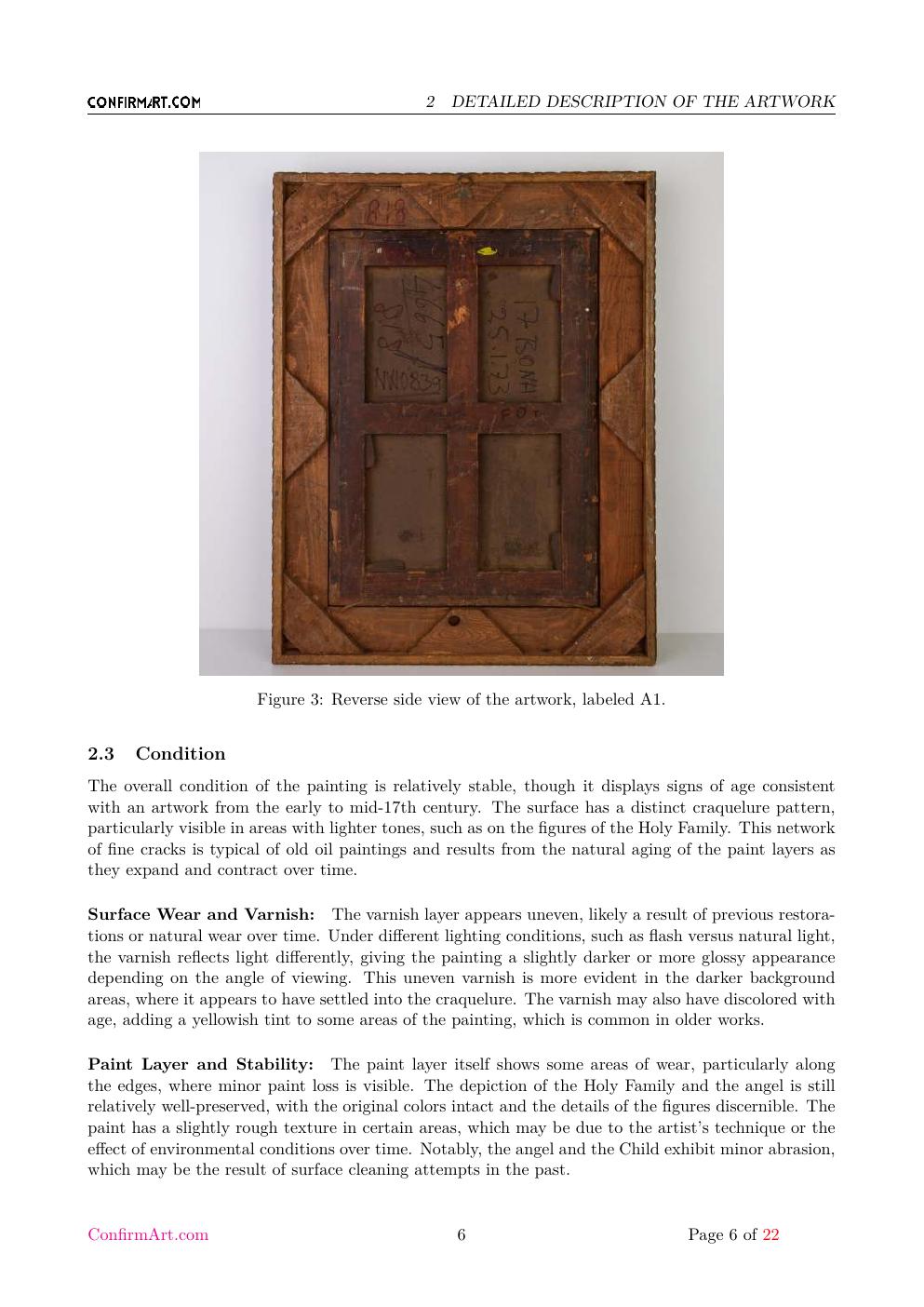 Flight to Egypt report sample page 6