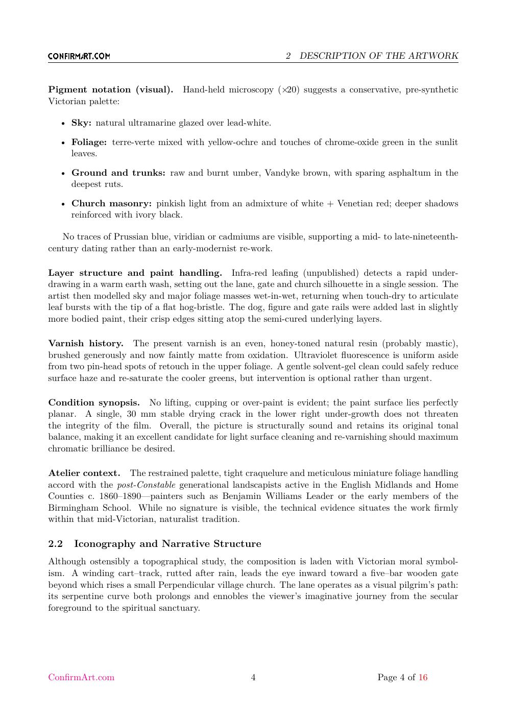 post-Constable report sample page 4