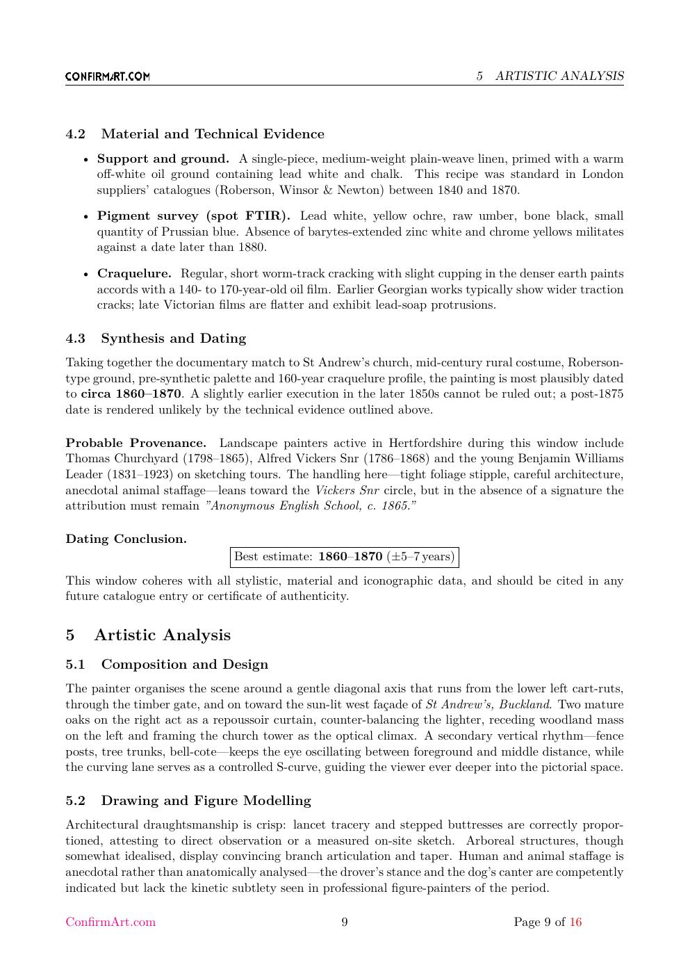 post-Constable report sample page 9
