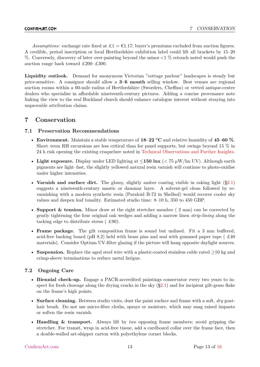 post-Constable report sample page 13