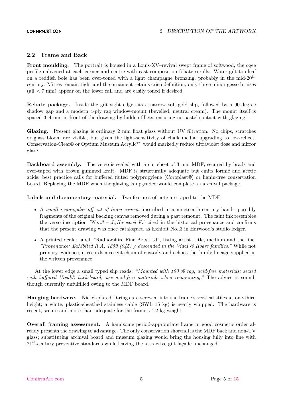 Portrait of Bishop Owen Emeric Vidal report sample page 5
