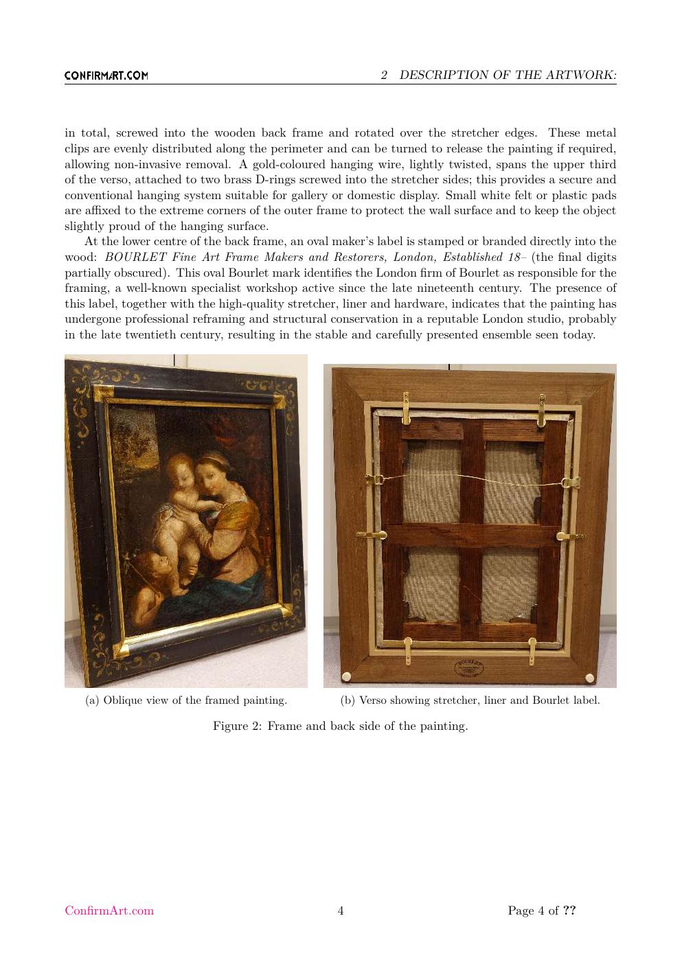 Virgin and Child with the Infant Saint John the Baptist report sample page 4