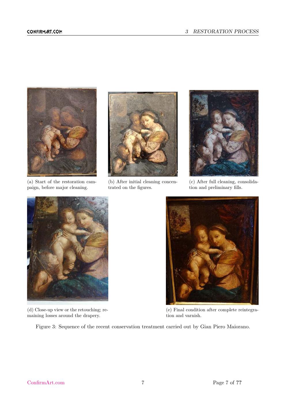 Virgin and Child with the Infant Saint John the Baptist report sample page 7
