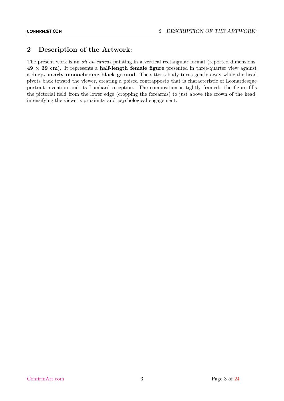 Mary Magdalene report sample page 3